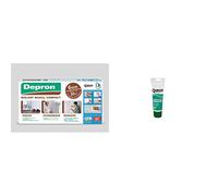 Quelyd Plaques DEPRON Format G6 - Épaisseur 6 mm - Couleur : Blanc - 10 Plaques de 1 m² & Joints pour Depron - Colle en Pâte Prête à l’Emploi - Sans Solvant - Couleur : Blanc