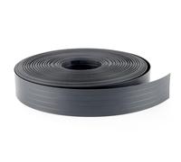 Quest Bande Brise-Vue de 4,75 cm en PVC Rigide - Graphite, 50 m