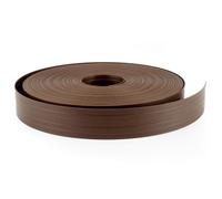 Quest Bande Brise-Vue de 4,75 cm en PVC rigide - Marron, 50 m | Occultation opaque pour clôture et balcon, 1200 g/m², indéformable, à tresser sans clips, résistante aux UV