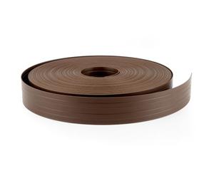 Quest Bande Brise-Vue de 4,75 cm en PVC rigide - Marron, 50 m | Occultation opaque pour clôture et balcon, 1200 g/m², indéformable, à tresser sans clips, résistante aux UV