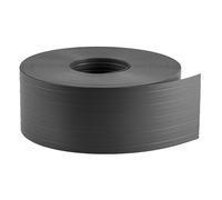 Quest Bande de clôture en PVC de 10 cm, bande de protection étroite pour clôture de panneaux, 900 g/m², rouleau de 26 m, anthracite