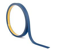Quest Bande Plate PVC 20 mm Autoadhésive - Bleu, 10 m | Baguette de finition autocollante, résistante, facile à couper, idéale pour bricolage, construction & décoration