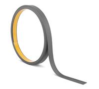 Quest Bande Plate PVC 40 mm Autoadhésive - Gris foncé, 10 m | Baguette de finition autocollante, résistante, facile à couper, idéale pour bricolage, construction & décoration