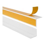 Quest Cornière d'angle PVC 25 x 15 mm Autoadhésive - Blanc, 100 cm