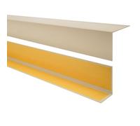 Quest Cornière PVC 20 x 20 mm Rigide - Beige, 200 cm