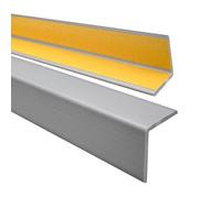 Quest Cornière PVC 40 x 40 mm Flexible - Argenté, 180 cm