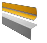Quest Cornière PVC 40 x 40 mm Flexible - Gris, 180 cm