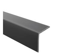 Quest Cornière PVC 40 x 40 mm Flexible - Gris foncé, 200 cm
