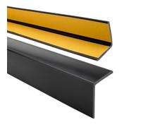 Quest Cornière PVC 40 x 40 mm Flexible - Noir, 130 cm