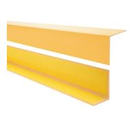 Quest Cornière PVC 40 x 40 mm Rigide - Doré, 200 cm