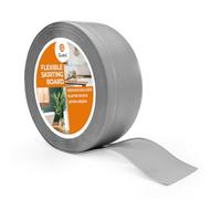 Quest Plinthe Souple - 70 mm x 20 mm - Plinthe en PVC de finition, Baguette de finition - Pour murs, sols - PVC, flexible, imperméable, décorative (Gris, 1m)