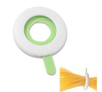 Quesuc 1 Pièce Doseur À Spaghetti Portionneur De Pâtes Disque Rotatif Réglable De 1 À 4 Portions En Plastique Outil De Cuisine Pour Nouilles Et Pâtes Blanc 10.5X7.7X1 Cm