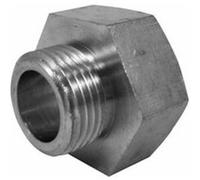 QUICK PLOMBERIE Mamelon réduit mâle/femelle chromé (femelle plus grand) laiton - à visser - 246 - pour tube cuivre Cuivre G