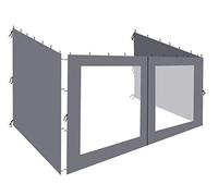 QUICK STAR 3 Parois Panneau latéral 3 x 4 Pergola 3x4m Anthracite