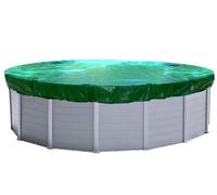 QUICK STAR Bâche Hiver pour Piscine Ronde 350-366 cm 200g/m²