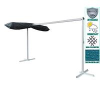 Quick-Star Dubai Housse de Protection pour terrasse Gris