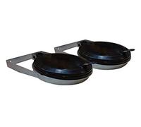 QUICK STAR Lot de 2 Supports muraux pour Sacs Poubelle 120 l