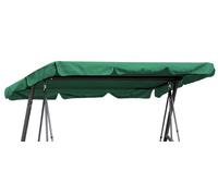 Quick Star Toit de Balancelle 200 x 145 cm Vert Impermeable | Toile de Rechange pour Balancelle 3 Places Universelle UV 50