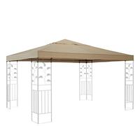 Quick-Star Toit de Rechange pour pavillon de Jardin 3 x 3 m