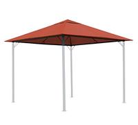 Toit de rechange pour pavillon de jardin 3 x 3 m, rouge orangé RAL 2001 Toit de pavillon, housse de rechange
