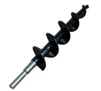 QUICKJOINT® VIS SANS FIN, En composite surmoulé sur un axe en inox, Accessoire pour Applicateur Rapide de Joint Mortier Quickjoint et Outils de Maçonnerie