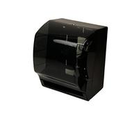 Quicky Distributeur manuel de rouleau papier essuie-tout Plastique Noir transparent