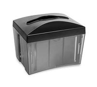 Quicky Interfold Distributeur de serviettes de table Noir transparent