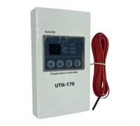 Quiclume Thermostat sauna chauffage au sol 220 V 20 A | 16-20A, 2NC, 20±5°C Reset, 12x7x3cm, für weiß
