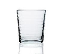 Quid Cible Lot de 3 verres bas en verre 26 cl Sodo Convient au réfrigérateur Non compatible micro-ondes Recyclable