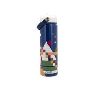 Quid Dream Bouteille isotherme avec paille en acier inoxydable non compatible avec micro-ondes 12 heures 750 ml