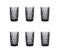 Quid Maia Lot de 6 verres haut en verre 40 utres verres adaptés au réfrigérateur 100% hygiénique