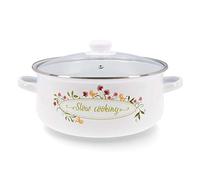 Quid Memory Casserole en acier émaillé compatible vitrocéramique électrique antiadhésive