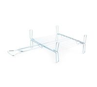 Quid Prepara BBQ Double grille en zinc Gris 30 x 35 cm