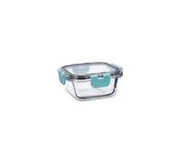 Quid Purity Récipient hermétique en verre transparent 12 x 12 x 5,8 cm - 31 cl