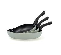 Quid Tropic Set de 3 poêles en aluminium, 18/22/26 cm | Poêles de 18 cm, 22 cm et 26 cm, intérieur antiadhésif, passe au lave-vaisselle