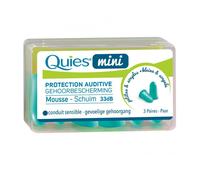 Quies Protection Auditive Mini Mousse Anti-Bruit 3 Paires