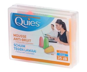Quies mousse fluo bouchons auriculaire Bouchons D'Oreille 12 pc(s)