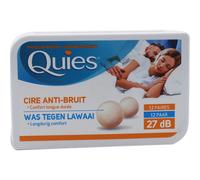 Quies Protection Auditive Boules Cire Naturelle 12 Paires