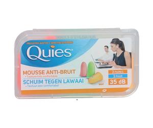 Quies® Protection auditive en mousse Bouchons D'Oreille 3 pc(s)