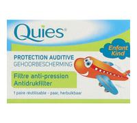 Quies Protection auditive Filtre anti-pression Earplane - Spécial avion Enfant Bouchons D'Oreille 1 pc(s)