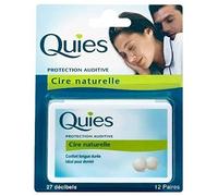 Quies protections auditives en cire naturelle - boite de 12 paires - ( Prix Unitaire ) - Envoi Rapide Et Soignée