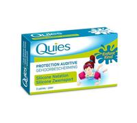 Quies Protection Auditive Silicone Natation Enfant 3 Paires