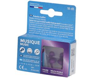 QUIES Specifix Musique 18 dB Bouchons D'Oreille 1 pc(s)