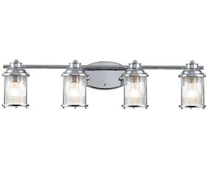 Quintiesse Ashland Bay applique murale 4x60 W chrome QN-ASHLANDBAY4-PC-BATH