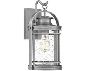 Quintiesse Booker applique murale extérieure 1x60 W transparent-aluminium QN-BOOKER-S-IA