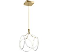 Quintiesse Ciri lampe suspendue 1x45 W doré QN-CIRI-P-WH
