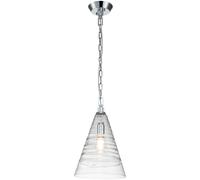 Quintiesse Elroy lampe suspendue 1x60 W chrome QN-ELMORE-P-PC