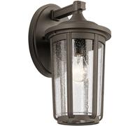 Quintiesse Fairfield applique murale extérieure 1x60 W transparent-marron QN-FAIRFIELD-L-OZ