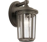 Quintiesse Fairfield applique murale extérieure 1x60 W transparent-marron QN-FAIRFIELD-M-OZ