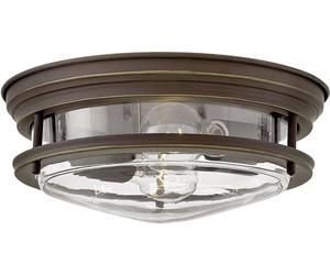 Quintiesse Hadrian plafonnier 2x40 W transparent-marron QN-HADRIAN-FS-OZ-CLEAR